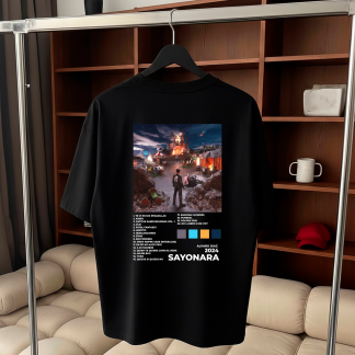 T-Shirt Oversized Sayonara - Alvaro Diaz