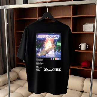 T-Shirt Oversized Diaz Antes - Alvaro Diaz