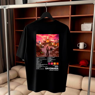 T-Shirt Oversized Sayonara Finales alternos - Alvaro Diaz