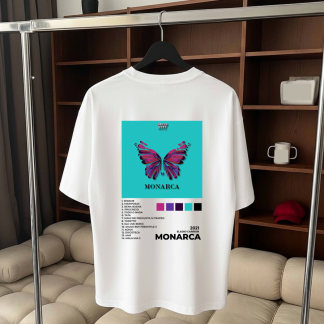 T-Shirt Oversized Monarca - Eladio Carrion