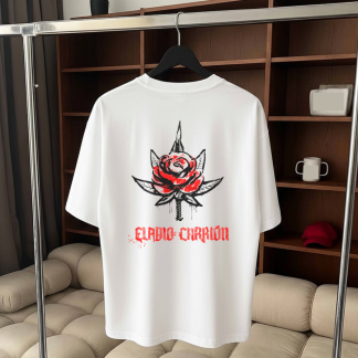 T-Shirt Oversized Rosa - Eladio Carrion