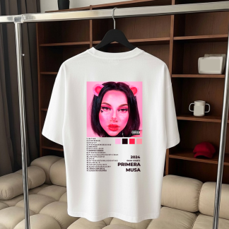 T-Shirt Oversized Primera musa - Omar Courtz