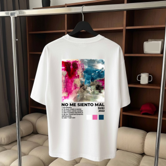 T-Shirt Oversized No me siento mal - Suei