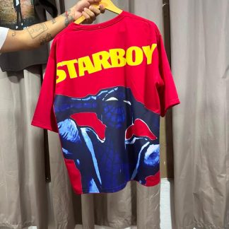 T-Shirt Oversized Starboy spiderman